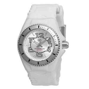 Relógio Feminino TechnoMarine Cruise JellyFish com Pulseira de Silicone, Invicta TM115124, Branco