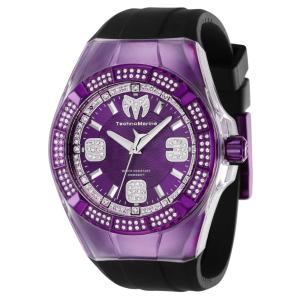 Relógio Masculino TechnoMarine Cruise, Invicta TM121224, Preto e Roxo
