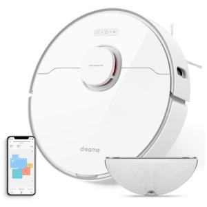 Aspirador de Pó Robô L10 com Mapeamento Multinível e Sucção Forte 4000PA, 110v, DREAMETECH, Branco