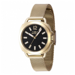 Relógio Feminino Invicta Wildflower 32mm, Dourado 47324