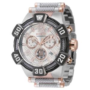 Relgio masculino Jason Taylor Swiss Ronda Z60 calibre - 52 mm. Rosa ouro. Branco 40424