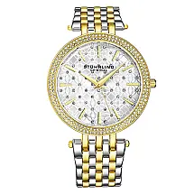 Relgio Stuhrling Soiree 3962 39mm - Clssico em Prata e Ouro