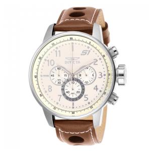 Relógio Invicta S1 Rally Masculino 48mm Marrom - Estilo Sofisticado para o Dia a Dia