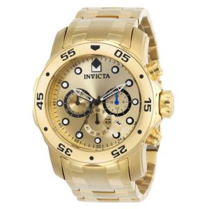 Relgio masculino Pro SCUBA Invicta - 48 mm, ouro ZG-21924: estilo e funcionalidade em um s acessrio.