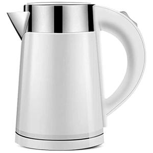 Chaleira Elétrica, Capacidade 1L, Aço Inoxidável, Desligamento Automático, 800W, 110v, NARBOR, Branco