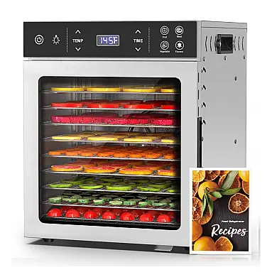 Desidratador HOPERAN Inox 800W com