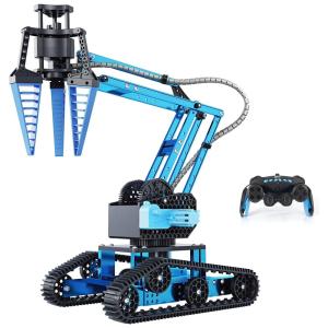 Top Race Braço Robótico Montável, 151 Peças, Azul