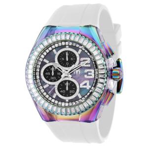 Relógio Masculino TechnoMarine Cruise Glitz com Mostrador Madrepérola, Invicta TM 121034, Branco