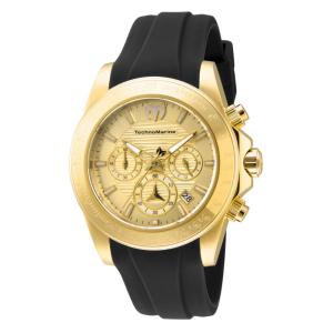 Relgio masculino TechnoMarine Manta Ray - 42 mm. Preto TM-219034