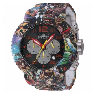 Relógio Masculino Invicta Pro Diver 52mm, Banho Aqua, Aço ZG43234