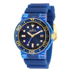 Relógio Feminino Invicta Pro Diver, Azul, Transparente 35234