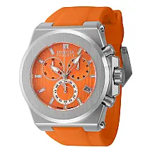 Relgio masculino reserva Akula Swiss ETA G10.212 calibre - 50,25 mm. Laranja 45234