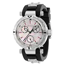 Relgio feminino Subaqua com mostrador em madreprola - 38 mm. Preto 39234