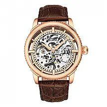 Relógio Masculino Stuhrling Winchester 3933 Automático 41mm, Marrom