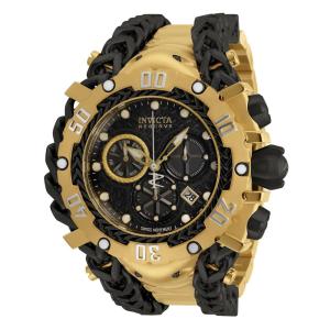 Relgio masculino Reserve Gladiator Swiss Ronda Z60 calibre - 55,25 mm. Ouro. Preto 34434