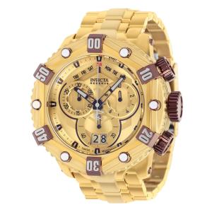 Relógio Masculino Reserve Huracan, Invicta 36634, Dourado e Marrom
