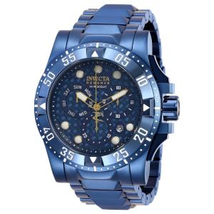 Reserva Excurso Swiss Ronda Z60 Calibre Men s Watch - 49.5mm. Azul Escuro ZG-28634