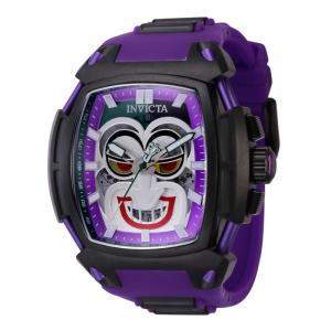 Relgio masculino DC Comics Joker - 53 mm. Roxo. Preto 43734