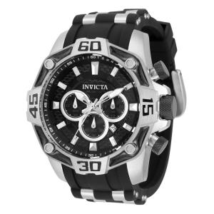 Relgio masculino profissional 52 mm. Ao. Preto 33834