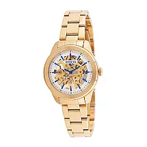 Relógio Feminino Mecânico Vintage, Invicta 35834, Dourado