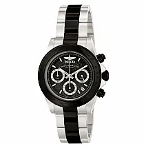 Relógio Masculino Invicta Speedway 39,5mm em Aço com Mostrador Preto ZG6934