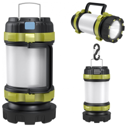 Lanterna LED À Prova Dágua 240gr USB 800 Lúmens 4 Modos de Iluminação