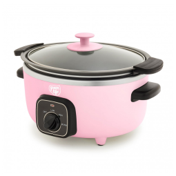 Cooker GreenLife 3,31 Litros: Panela Lenta Não Tóxica com Revestimento Cerâmico Antiaderente Removível, Programável, Mantém Quente