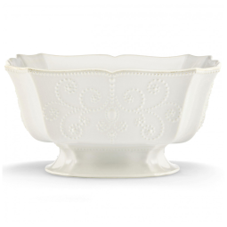 Tigela em Estilo Elegante com Capacidade de 3.5L, Material de Cerâmica e Formato Quadrado, LENOX 830291