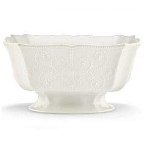 Tigela em Estilo Elegante com Capacidade de 3.5L, Material de Cerâmica e Formato Quadrado, LENOX 830291