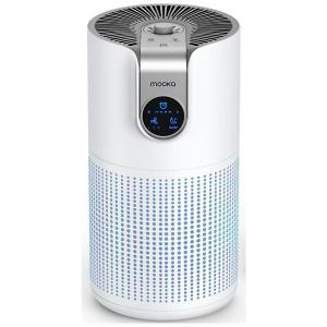 Purificador de Ar para Ambientes até 140m² com Filtro H13 HEPA, Função de Aromaterapia e Temporizador, 110V, MOOKA M03