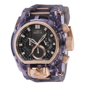 Relgio masculino Bolt Zeus Magnum - 52 mm. Rosa ouro. Cinza 40144
