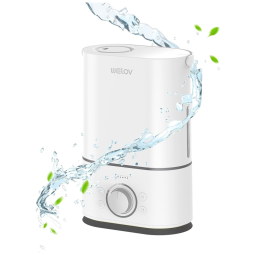 Umidificador Portátil Welov 4 Litros até 50H, Área até 40 m2, Branco