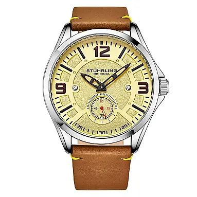 Relógio Masculino Stuhrling Aviator Quartz
