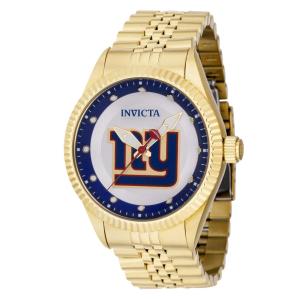 Relgio masculino NFL New York Giants - 43 mm. Ouro 42444