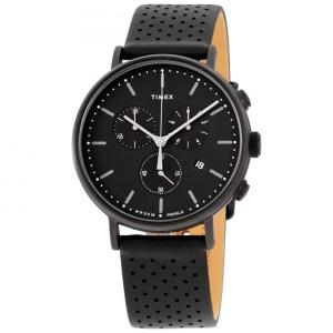 Timex TWF3C8070ZA Relógio Masculino Analógico Automático, Couro