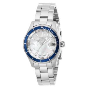 Relógio Feminino com Mostrador em Madrepérola Invicta Pro Diver, Aço 28644