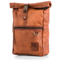 Berliner Mochila Vintage de Couro Utrecht M para Laptop Impermeável Unissex