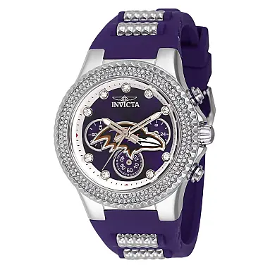 Relógio Feminino NFL Baltimore Ravens,