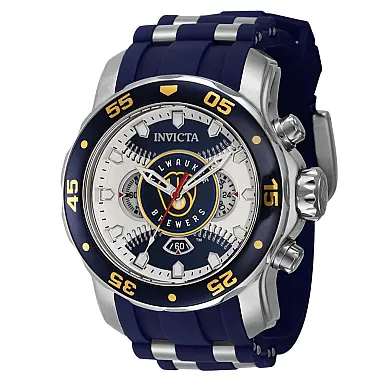Relgio masculino MLB Milwaukee Brewers