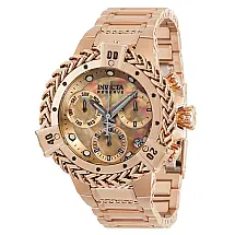 Relgio feminino reserva Herc Swiss Ronda Z60 calibre com mostrador em madreprola - 43,2 mm. Ouro Rosa 34844