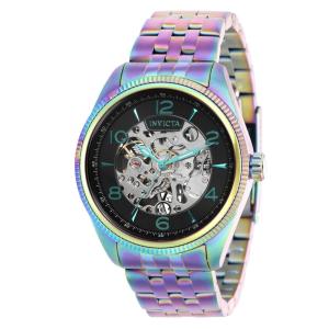 Relógio Masculino Mecânico Vintage, Invicta 37944, Iridescente