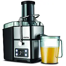 ESpremedor Moedor Frutas Legumes 800 Watts Inox, 110v, GOURMIA, Prateado