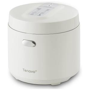 Panela de Arroz Elétrica até 3 Xícaras não Cozidas para até 4 Pessoas, 110V 400W, Tenavo, Branca