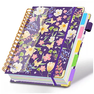 Caderno universitário espiral HDhuiun 8x10,