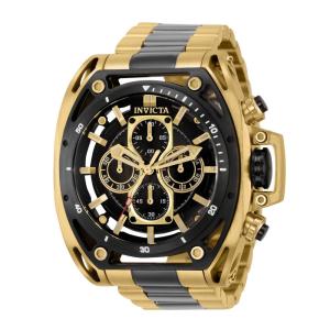 Relgio masculino S1 Rally - 52 mm. Ouro. Preto ZG-39154