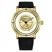 Relógio Masculino Stuhrling Sniper 3915 Quartzo 40mm, Dourado