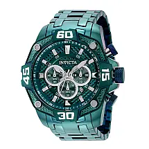 Relgio masculino profissional 52 mm. Verde ZG-40254