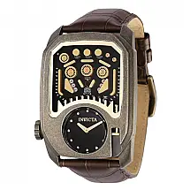 Moldura de relógio masculino - 41,5 mm. Marrom ZG-35454