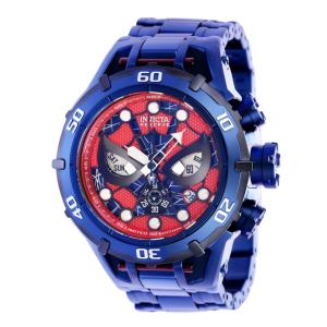 Relógio Masculino Reserve Marvel Spiderman, Invicta 41554, Azul e Vermelho
