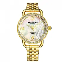 Relógio Feminino Stuhrling Pearl Symphony 3955 Quartzo 38mm, Dourado